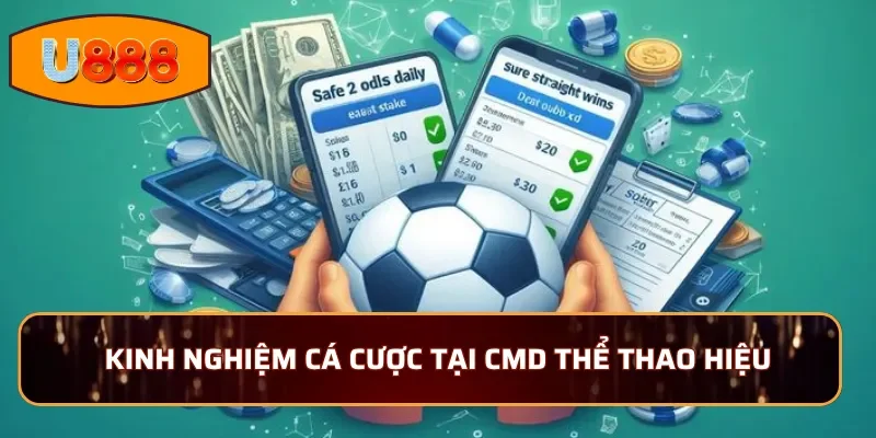 Kinh nghiệm cá cược tại CMD thể thao hiệu quả trên U888